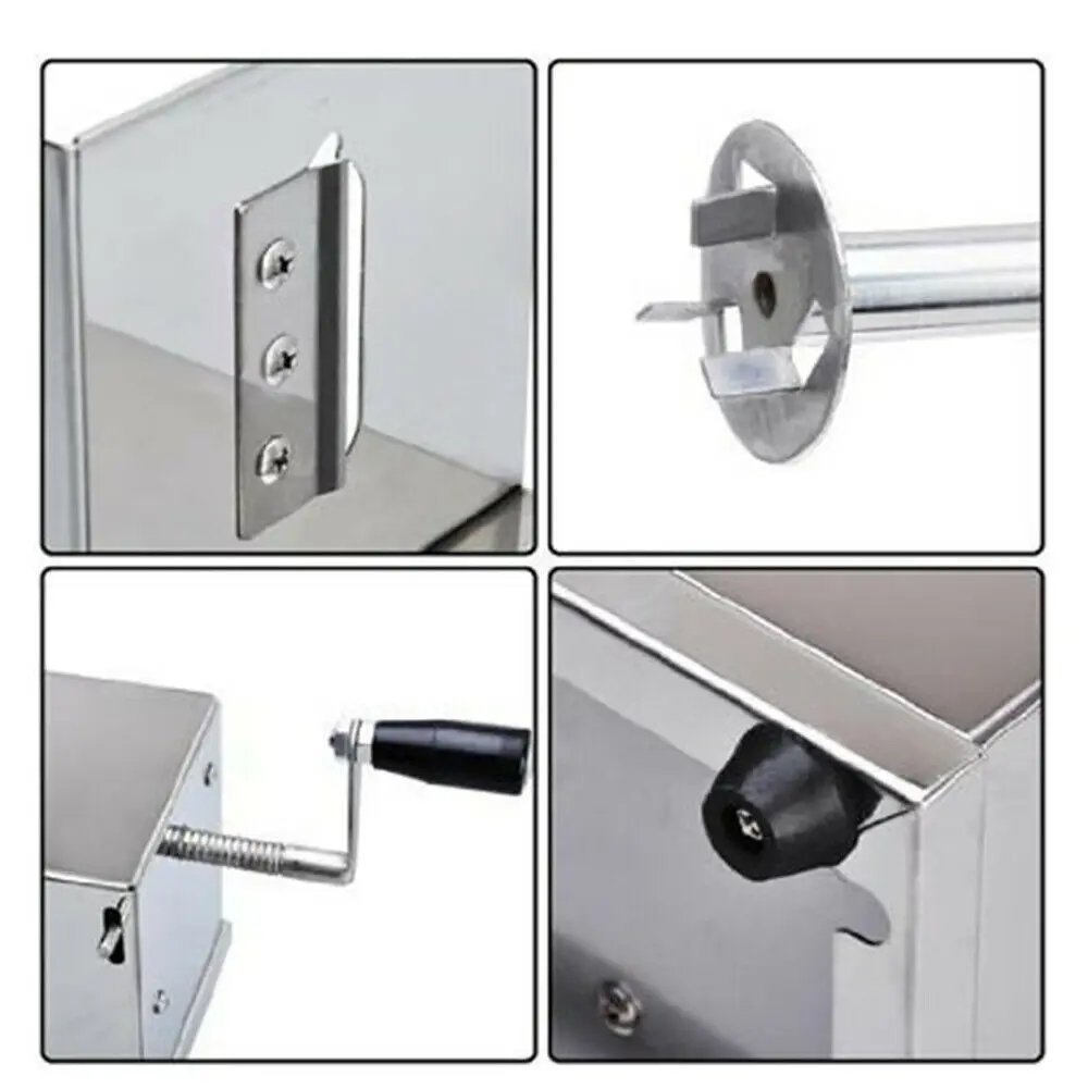 Stainless Steel Potato Slicer Potato Spiral Cutter Chip Slicer Twister Cutter Durable for Fruit,Potatoes,Tornado Chips