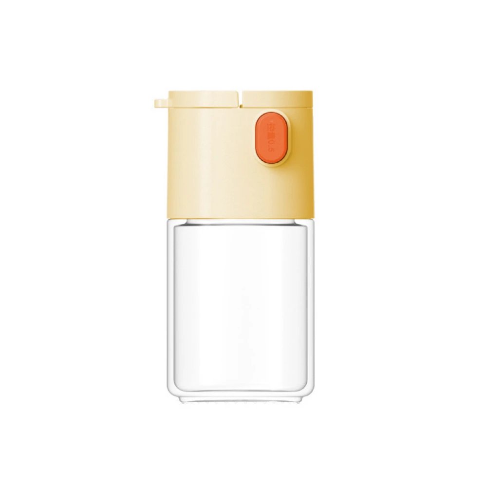 180ml Glass Salt Shaker Spice Jars Salt Sugar Pepper Shaker Box Reusable Sealing Measuring Seasoning Jar BBQ Kitchen Accessories