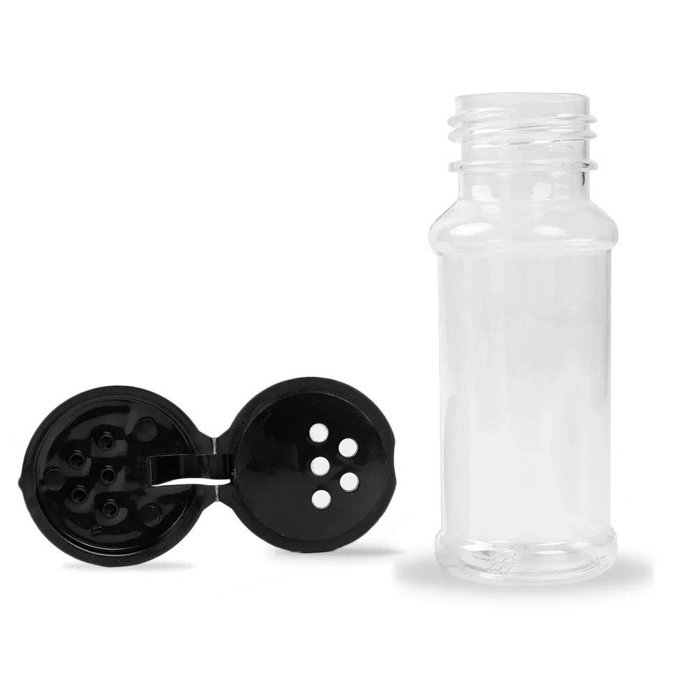Jars for Spices Salt and Pepper Shaker Seasoning Jar Barbecue Condiment Spice Organizer Kitchen Transparent Storage Powders Box