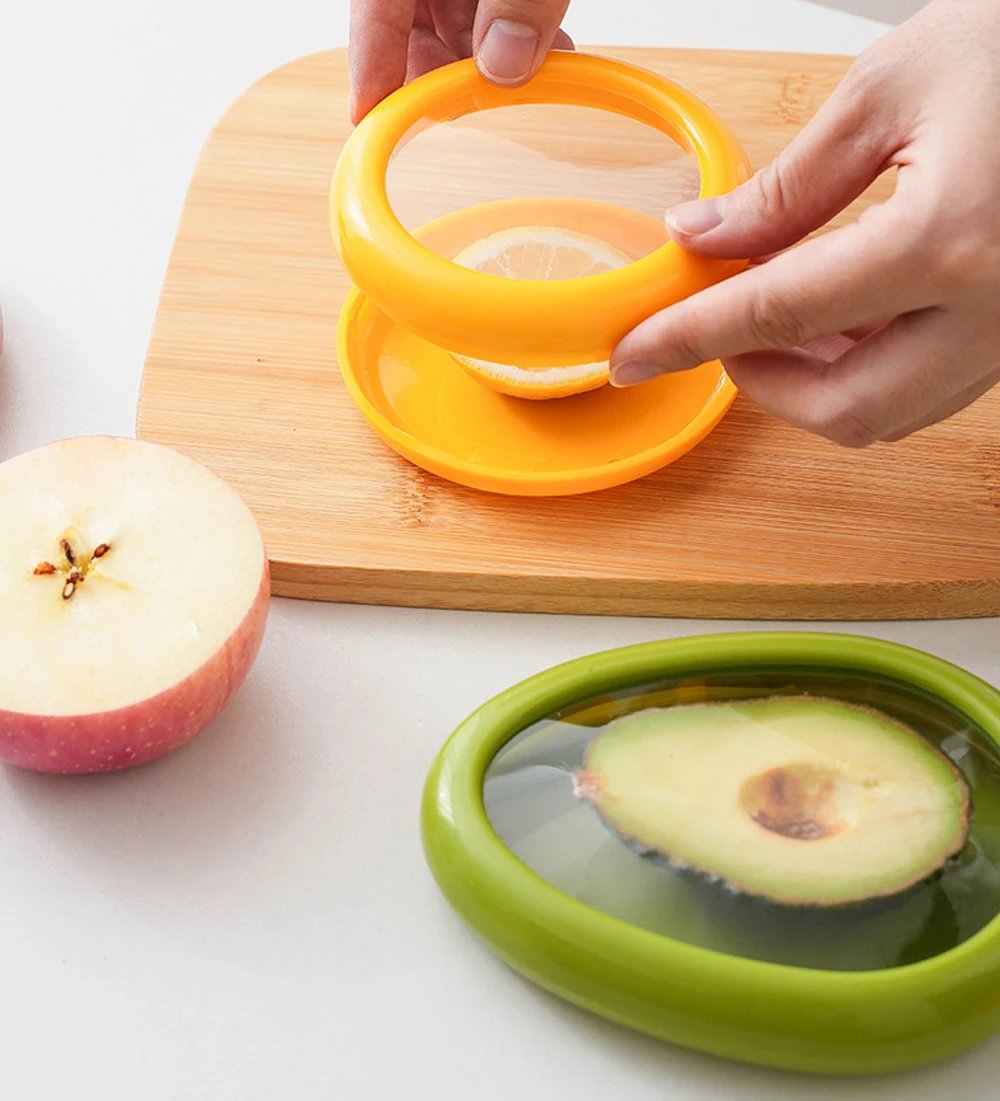 Food Fruit Vegetable Reusable Airtight Fresh Storage Storage Box for Fruits and Vegetables Easy to Clean Kitchen Gadgets
