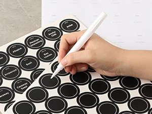 12 Pcs Glass Spice Jars with Bamboo Lids 4 oz Glass Jars with Minimalist Farmhouse Spice Labels Stickers Collapsible Funnel