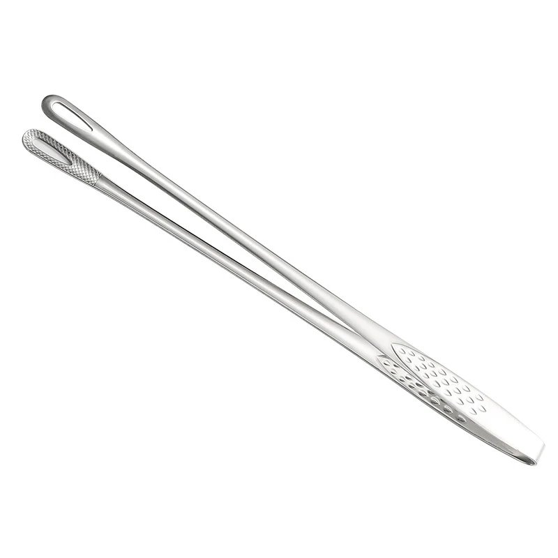 2Pcs Kitchen Tongs Barbecue Grill Tongs Stainless Steel Cooking Tweezers Chef Food Meat Tongs Clip BBQ Tools Kitchen Accessories