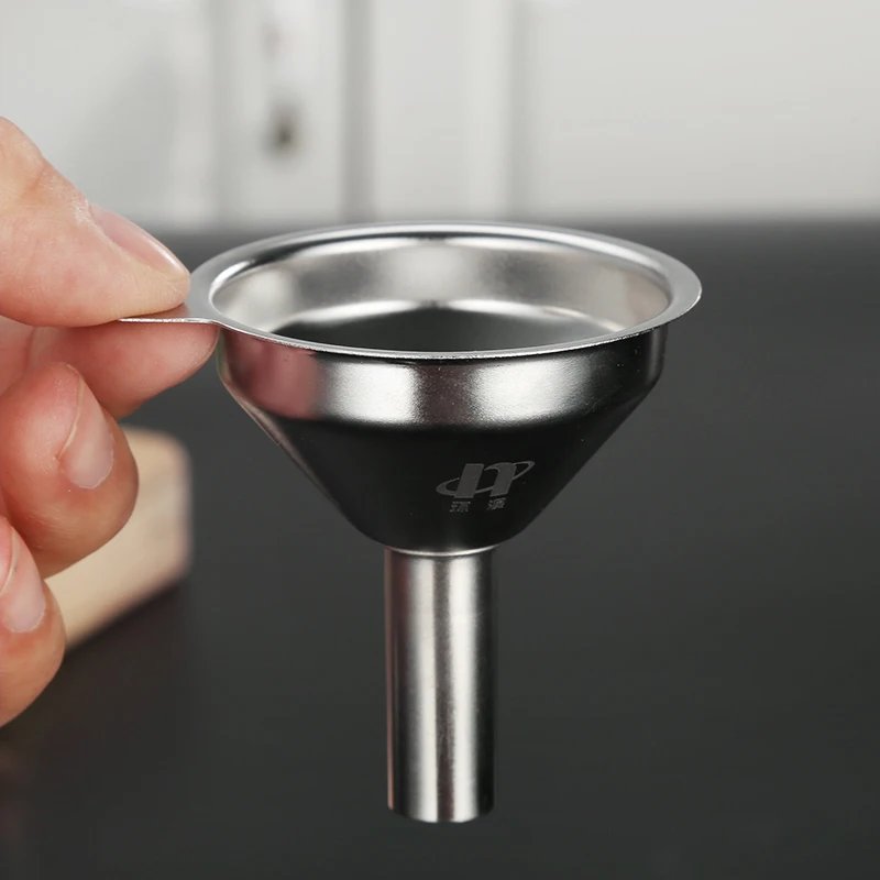 Stainless Steel Funnel Kitchen Oil Liquid Funnel Metal Funnel with Detachable Filter Wide Mouth Funnel for Canning Kitchen Tools