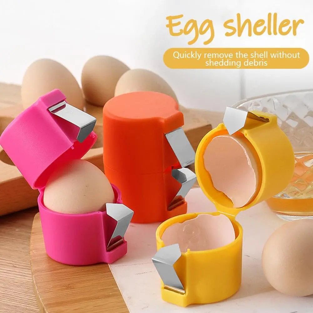 1/2pcs Multifunctional Egg Shell Opener Handheld Egg Cracker Separator Tool Eggshell Cutter Easy Open Kitchen Gadget for Raw Egg 1/2pcs Multifunctional Egg Shell Opener Handheld Egg Cracker Separator Tool Eggshell Cutter Easy Open Kitchen Gadget for Raw Egg