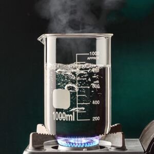 Transparenter Messbecher aus hochborosilikatem Glas Klare Skala Becher Laborbecher Küchenwerkzeug Backmessbecher 50-1000ml