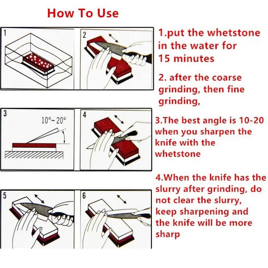 3/6Pcs Set Kitchen Sharpening Stone Professional Whetstone 1000/3000/8000# Woodwork Grinding Stone Polishing Tool White Alundum 3/6Pcs Set Kitchen Sharpening Stone Professional Whetstone 1000/3000/8000# Woodwork Grinding Stone Polishing Tool White Alundum