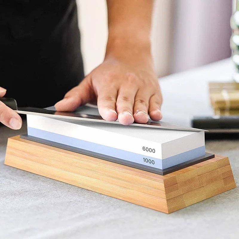 3/6Pcs Set Kitchen Sharpening Stone Professional Whetstone 1000/3000/8000# Woodwork Grinding Stone Polishing Tool White Alundum 3/6Pcs Set Kitchen Sharpening Stone Professional Whetstone 1000/3000/8000# Woodwork Grinding Stone Polishing Tool White Alundum