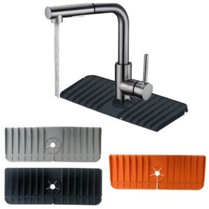 Lebensmittelechter Silikon-Wasserpad, spritzwassergeschützt, absorbierender Pad für die Spüle, anti-spritz und Wasser zurückhaltender Pad, Küchenzubehör.