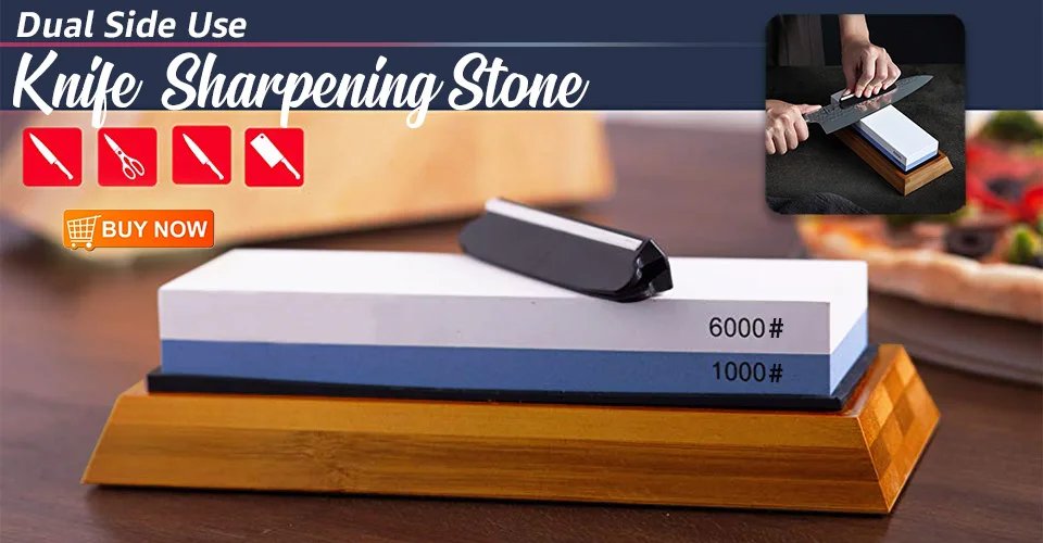 Sharpening Stone Knife Sharpener Professional Whetstone Dual Side Set Grinding Shapner Water Wetstone Kitchen Accessories Tools