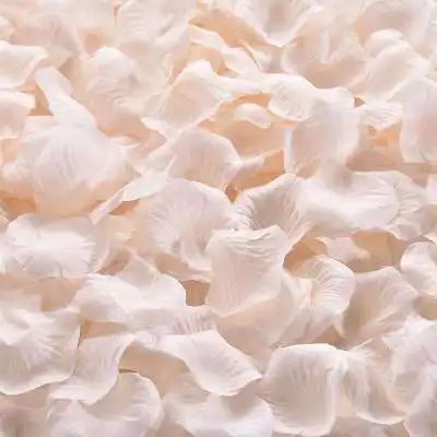 Artificial Wedding Rose Petals Romantic Silk Petals Flower Petals Valentine Day Wedding Marriage Party Rose Leaves Decoration