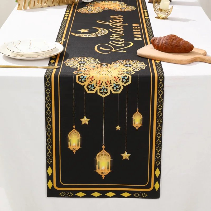 Ramadan Kareem Table Runner Eid Mubarak Decor 2025 for Home Ramadan Mubarak Islamic Muslim Party Eid Al-Fitr Gifts Ramadan Decor Ramadan Kareem Table Runner Eid Mubarak Decor 2025 for Home Ramadan Mubarak Islamic Muslim Party Eid Al-Fitr Gifts Ramadan Decor