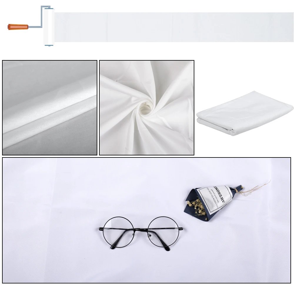 SH Photography Photo Background Green Screen Backdrop Professional White/Black/Gray Smooth Muslin Backdrops For Photo Shoot Prop