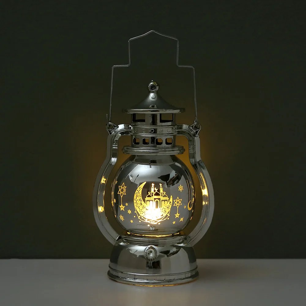 Eid Mubarak LED Lantern Light Ramadan kareem Decorations for home 2025 Islamic Muslim Party Decor Ramadan Mubarak EID Al Adha