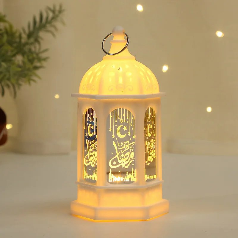 Eid Mubarak LED Lantern Light Ramadan kareem Decorations for home 2025 Islamic Muslim Party Decor Ramadan Mubarak EID Al Adha