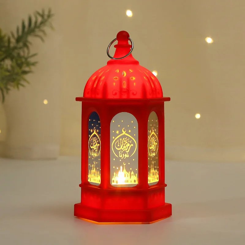 Eid Mubarak LED Lantern Light Ramadan kareem Decorations for home 2025 Islamic Muslim Party Decor Ramadan Mubarak EID Al Adha
