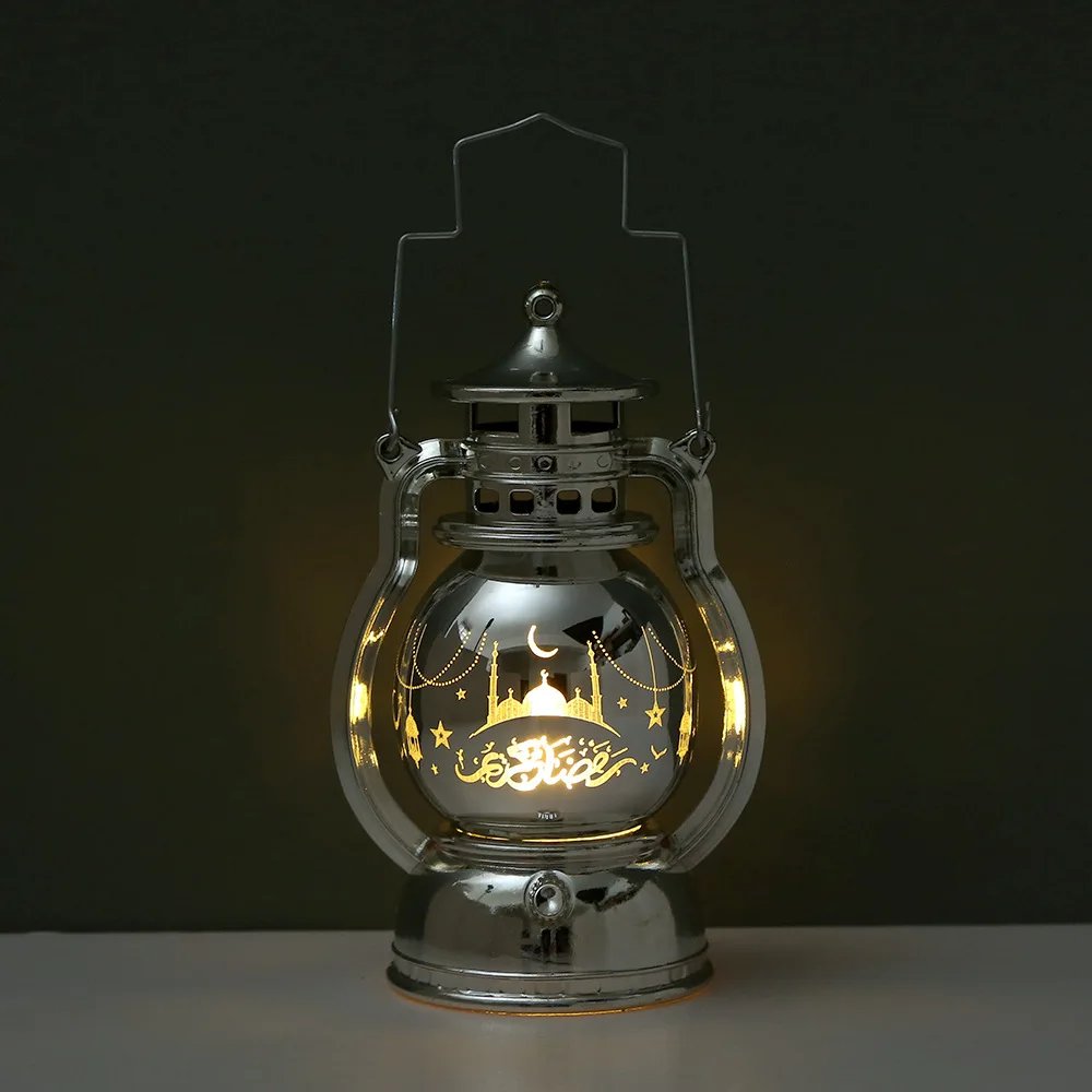 Eid Mubarak LED Lantern Light Ramadan kareem Decorations for home 2025 Islamic Muslim Party Decor Ramadan Mubarak EID Al Adha